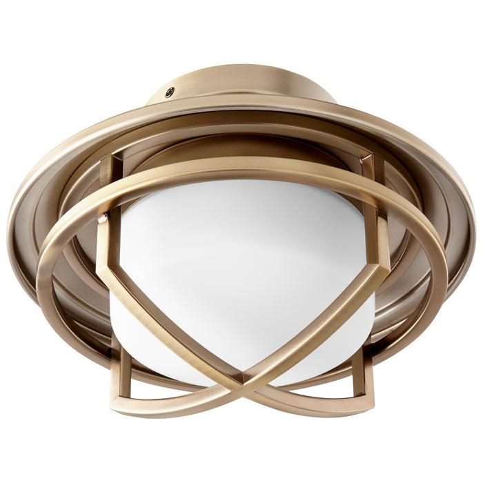 Oxygen 3-1084-40 LED Fan Light Kit, Aged Brass