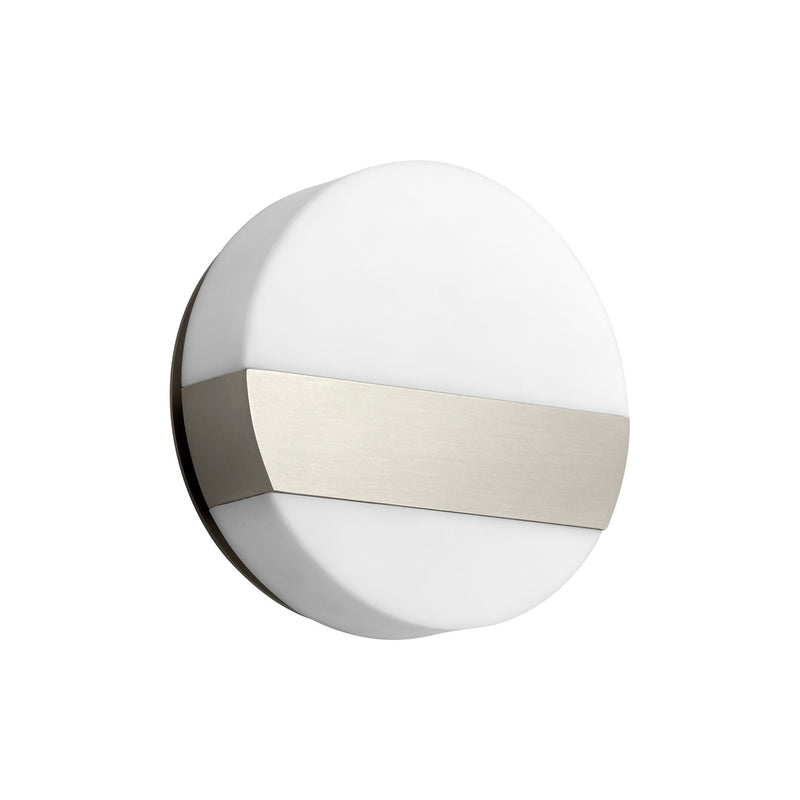 Quorum 3-551-24 LED Wall Sconce, Satin Nickel