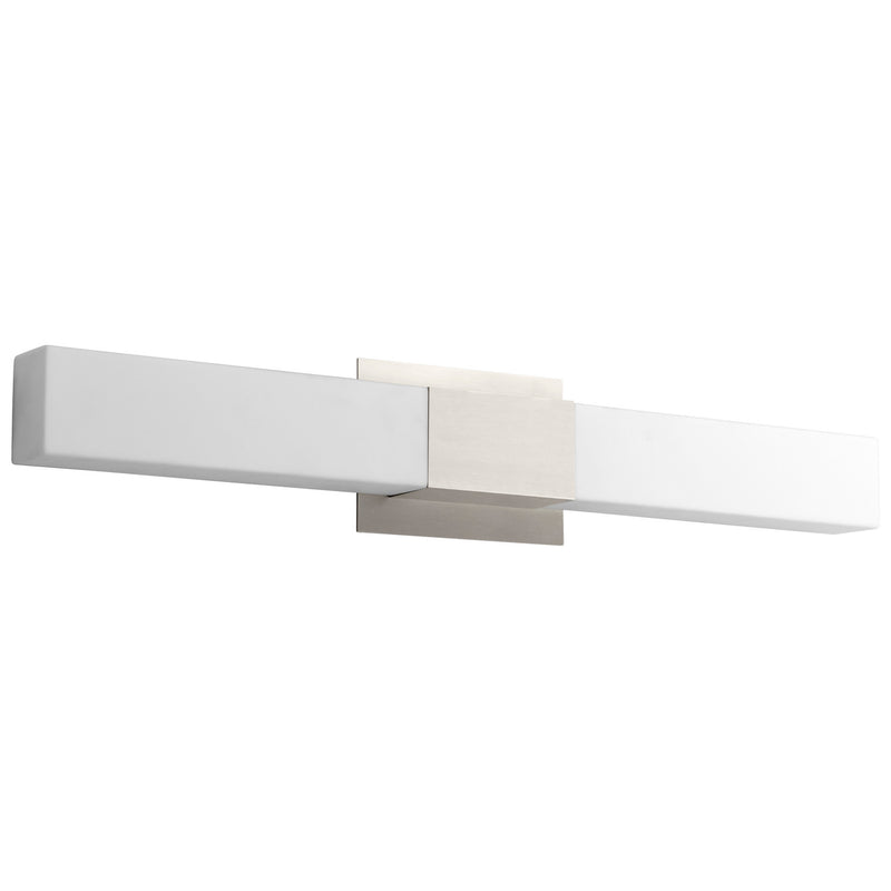 Quorum 3-569-24 LED Vanity, Satin Nickel