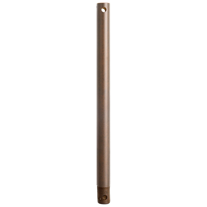Quorum 3-6-1222 Downrod, Oiled Bronze