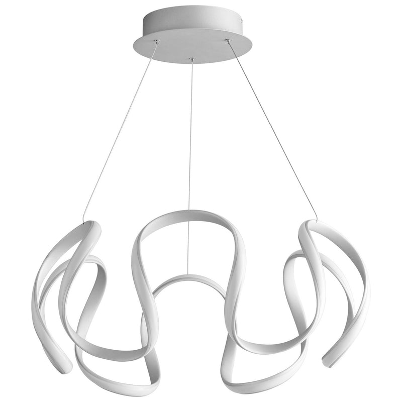 Quorum 3-61-30 LED Ceiling Mount, Silver Graphite