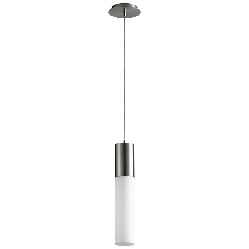Quorum 3-653-124 LED Pendant, Satin Nickel