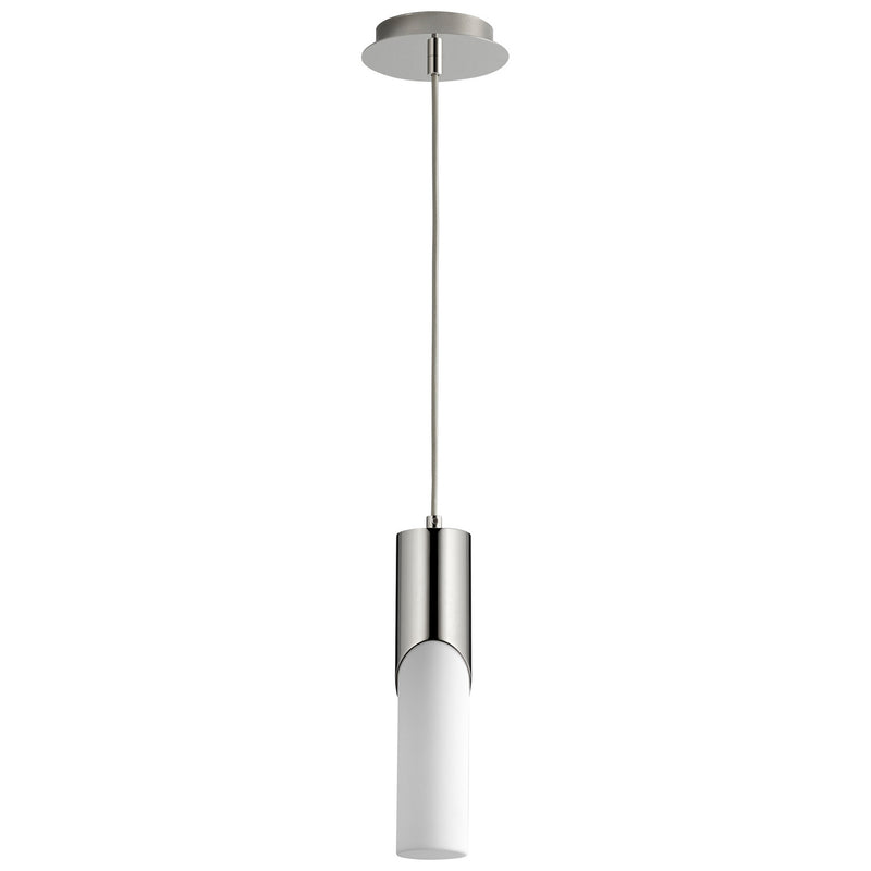 Quorum 3-668-220 LED Pendant, Polished Nickel