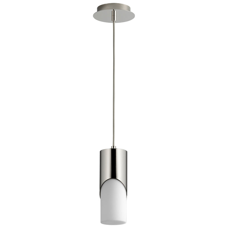Quorum 3-677-120 LED Pendant, Polished Nickel