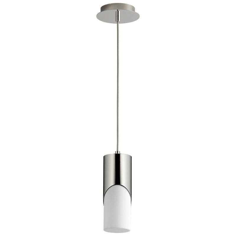 Quorum 3-677-220 LED Pendant, Polished Nickel