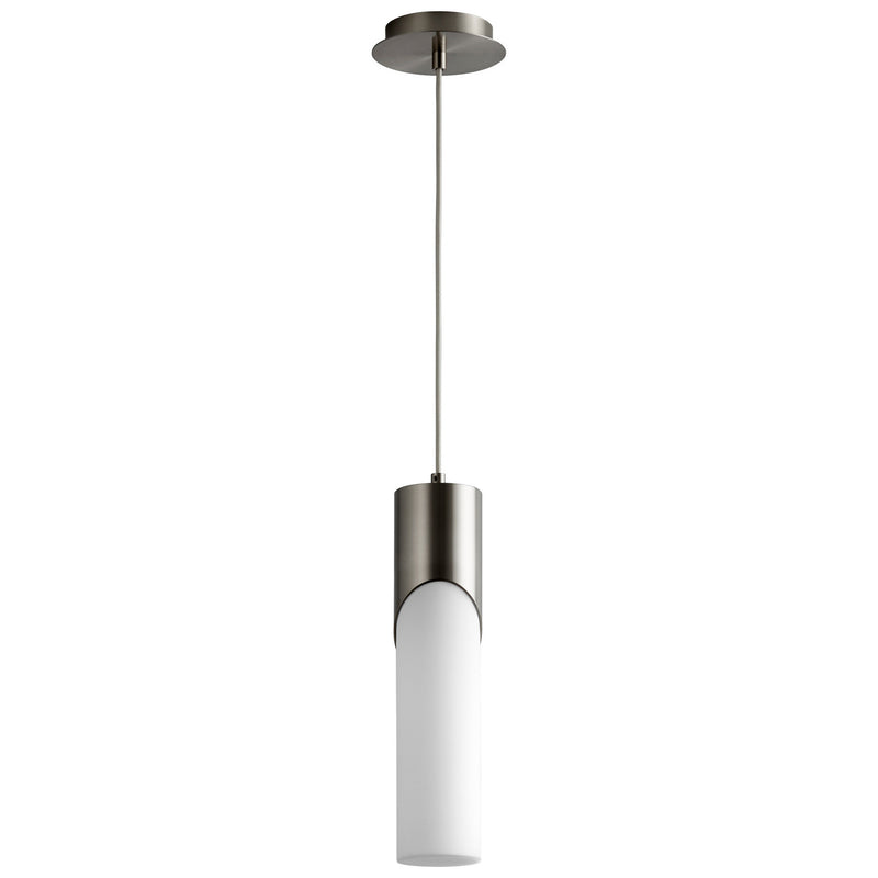Quorum 3-678-124 LED Pendant, Satin Nickel