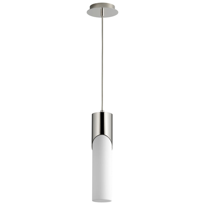 Quorum 3-678-220 LED Pendant, Polished Nickel