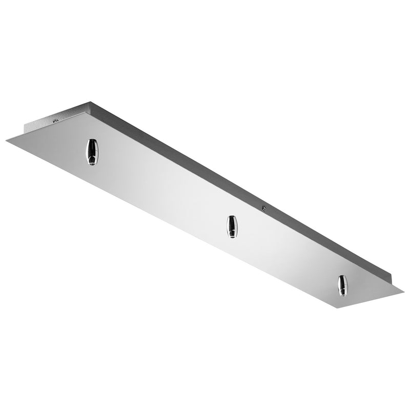 Quorum 3-8-7314 Canopy, Polished Chrome