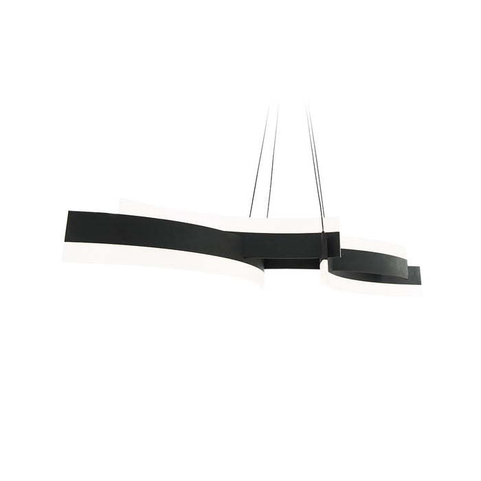 Modern Forms PD-31058-BK LED Linear Pendant, Black