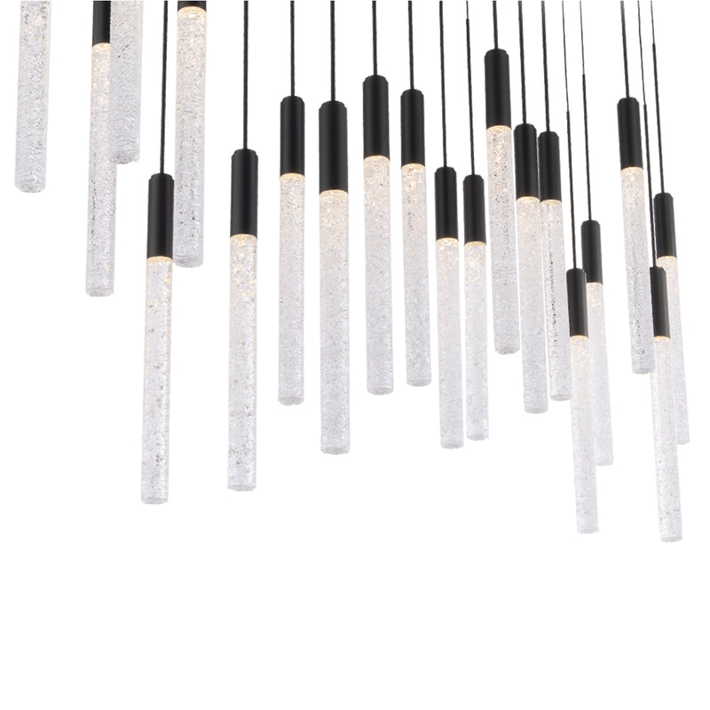 Modern Forms PD-35623L-BK LED Pendant, Black