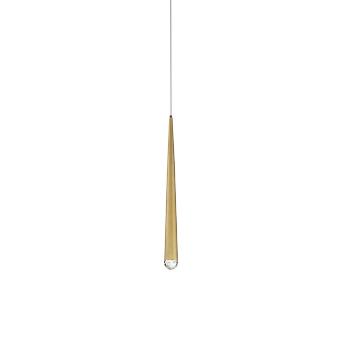 Modern Forms PD-41719-AB LED Mini Pendant, Aged Brass
