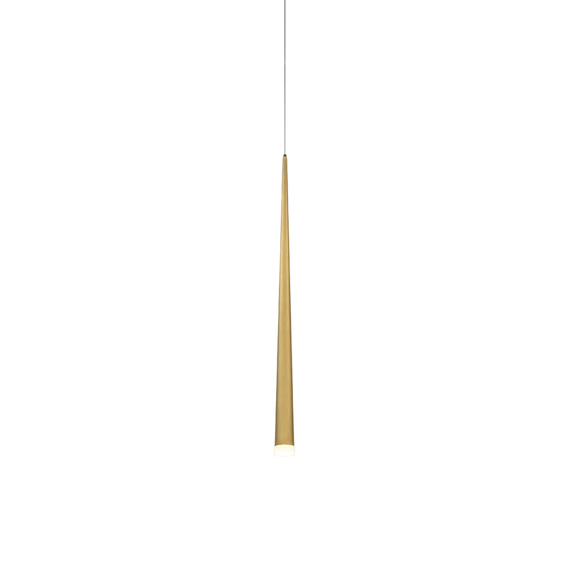 Modern Forms PD-41728-AB LED Mini Pendant, Aged Brass