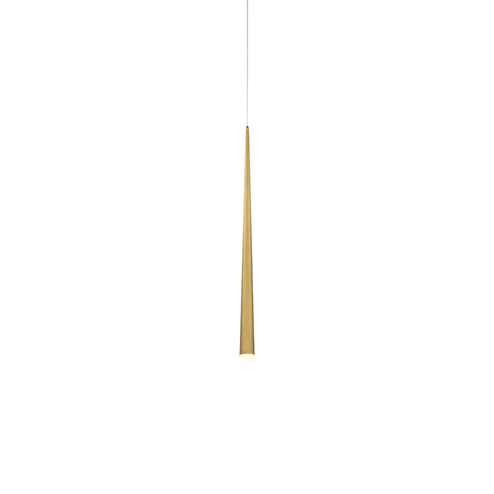Modern Forms PD-41737-AB LED Mini Pendant, Aged Brass