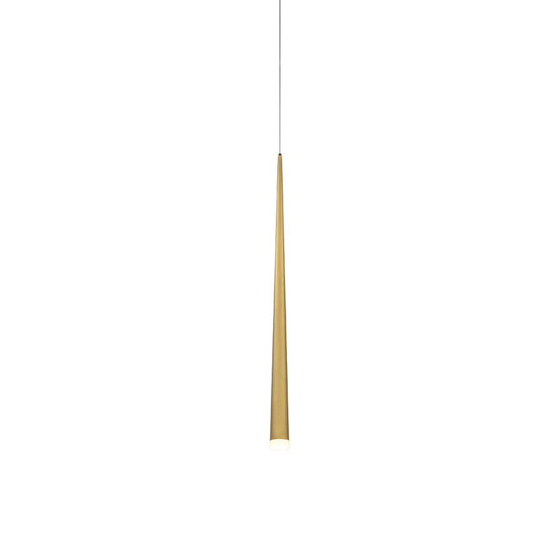 Modern Forms PD-41828-AB LED Mini Pendant, Aged Brass
