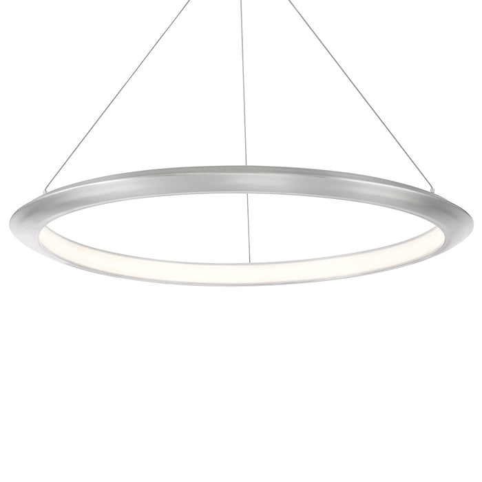 Modern Forms PD-55036-27-AL LED Pendant, Brushed Aluminum