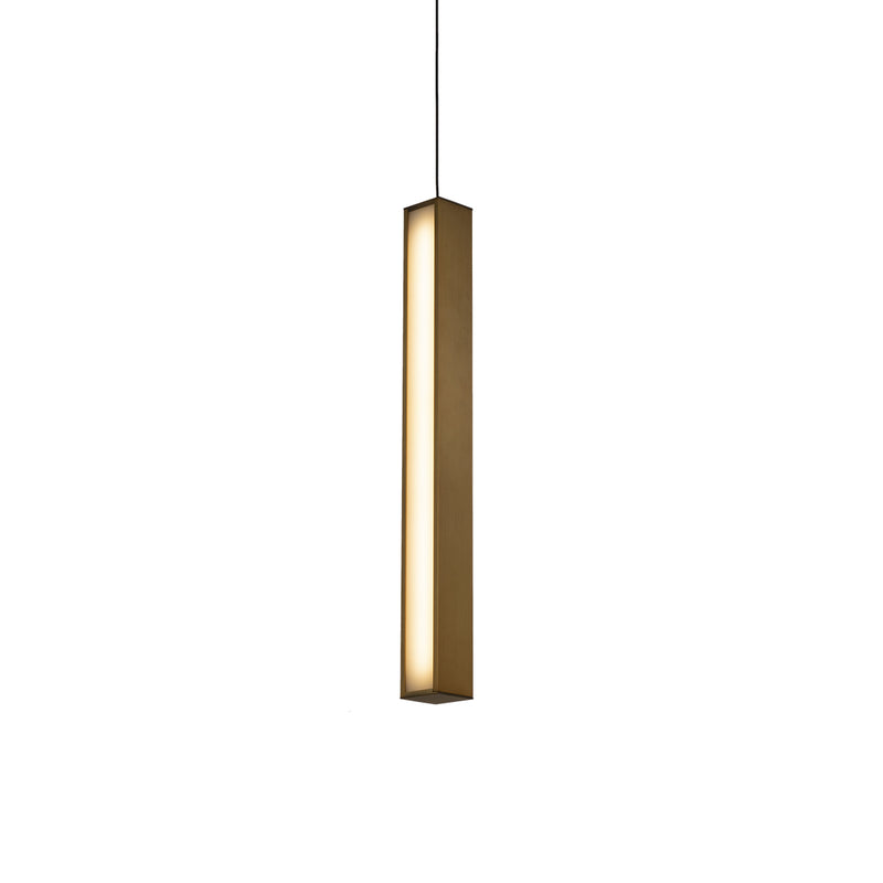 Modern Forms PD-64820-AB LED Mini Pendant, Aged Brass