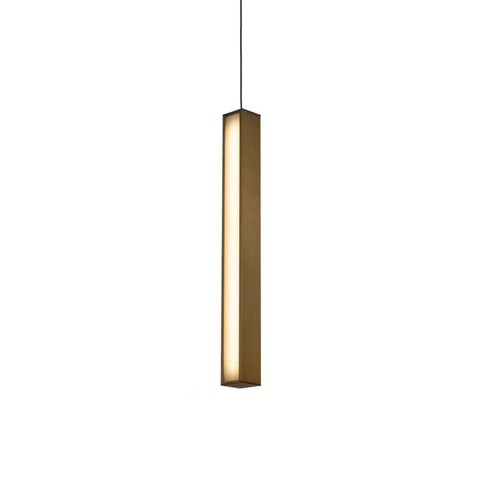 Modern Forms PD-64820-AB LED Mini Pendant, Aged Brass