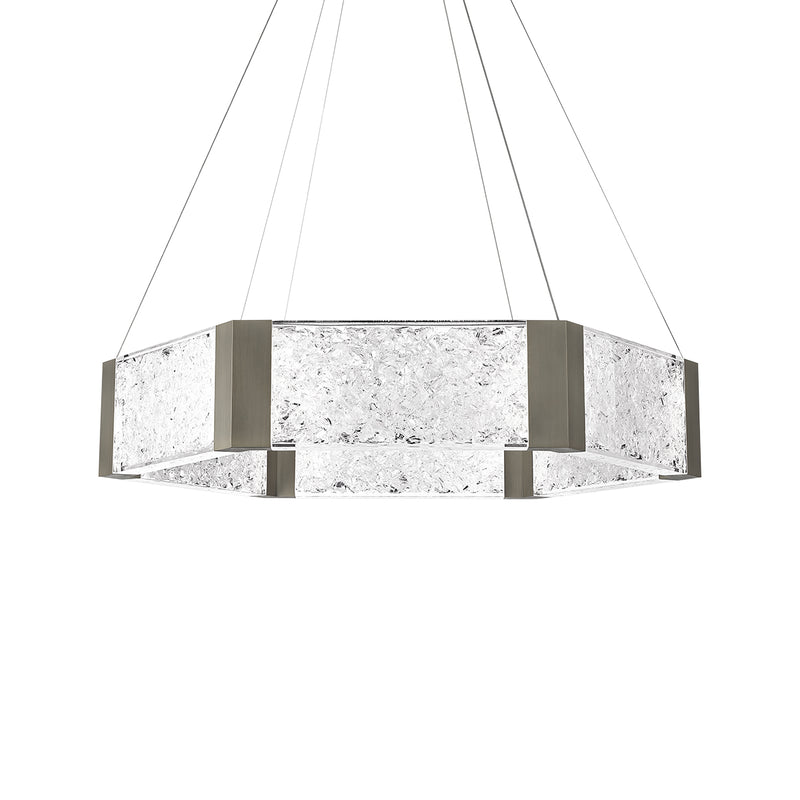 Modern Forms PD-76034-AN LED Chandelier, Antique Nickel