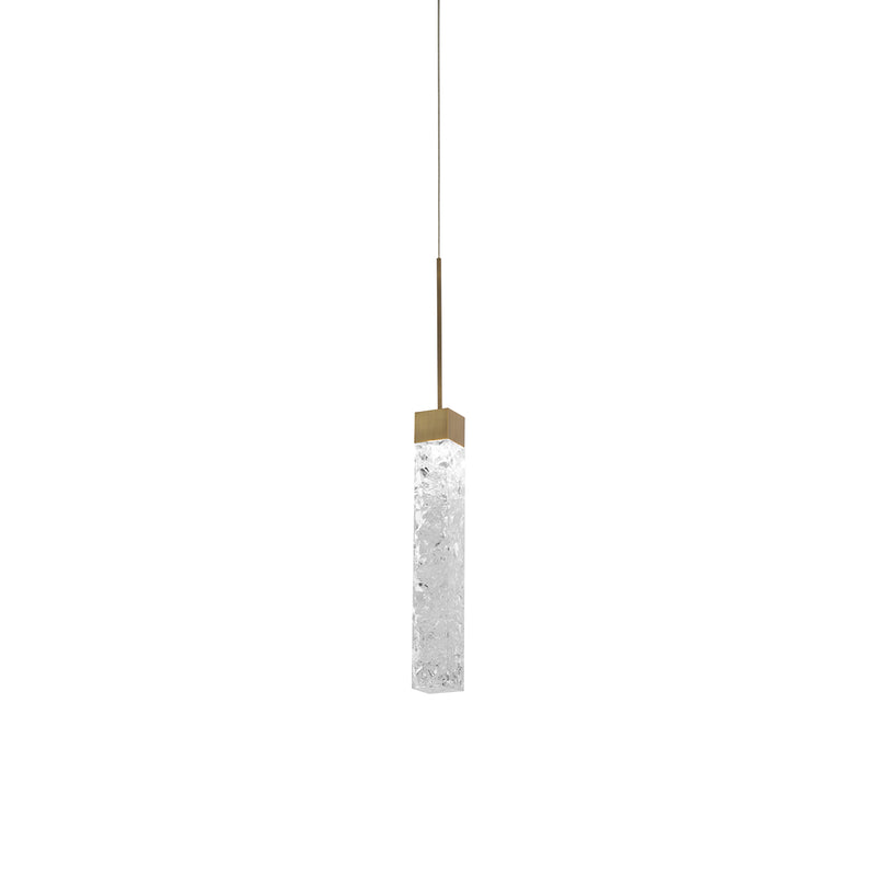 Modern Forms PD-78013-AB LED Mini Pendant, Aged Brass