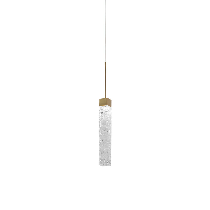 Modern Forms PD-78013-AB LED Mini Pendant, Aged Brass