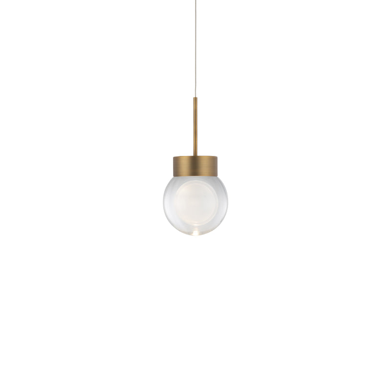 Modern Forms PD-82006-AB LED Mini Pendant, Aged Brass