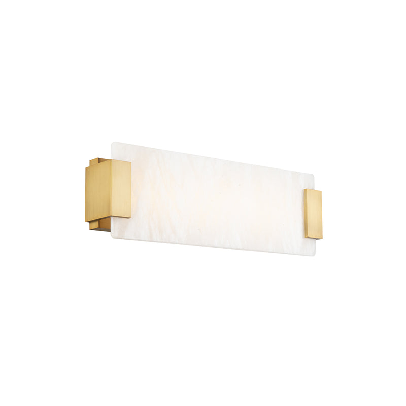 Modern Forms WS-60018-AB LED Bath & Vanity Light, Aged Brass