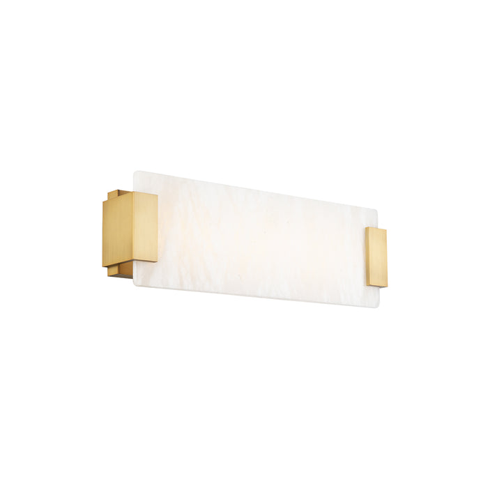 Modern Forms WS-60018-AB LED Bath & Vanity Light, Aged Brass