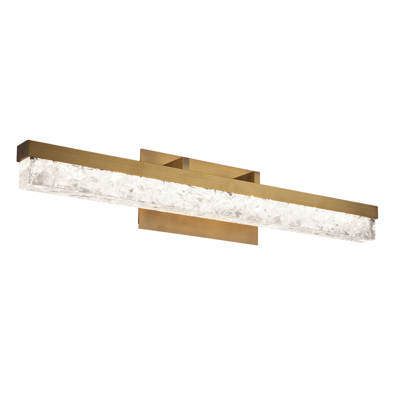 Modern Forms WS-62029-AB LED Vanity, Aged Brass