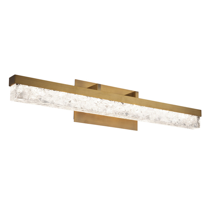 Modern Forms WS-62029-AB LED Vanity, Aged Brass