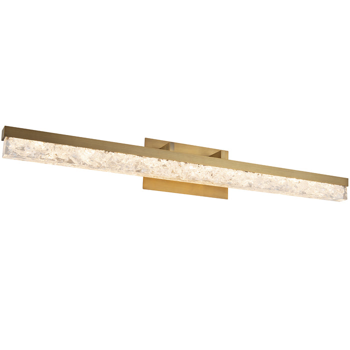 Modern Forms WS-62039-AB LED Vanity, Aged Brass