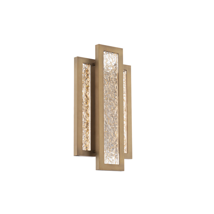 Modern Forms WS-66016-AB LED Wall Sconce, Aged Brass