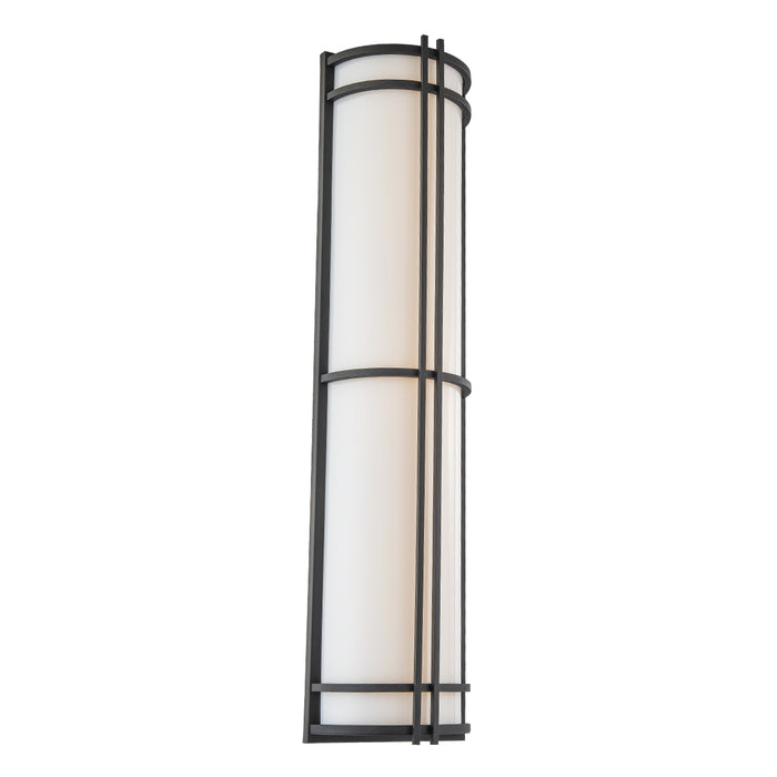 Modern Forms WS-W68637-BK LED Outdoor Wall Sconce, Black