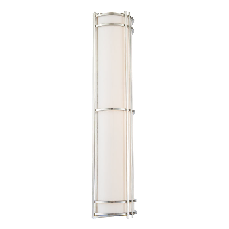 Modern Forms WS-W68637-SS LED Outdoor Wall Sconce, Stainless Steel