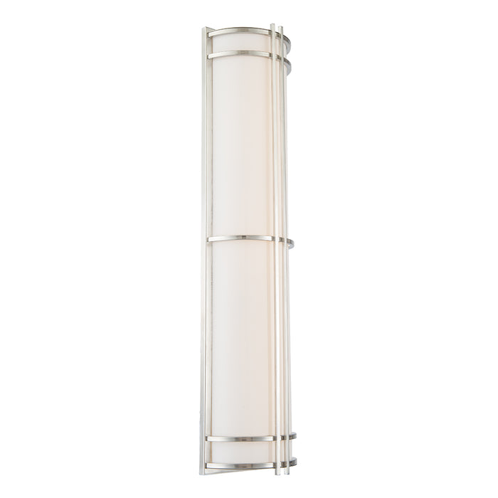 Modern Forms WS-W68637-SS LED Outdoor Wall Sconce, Stainless Steel