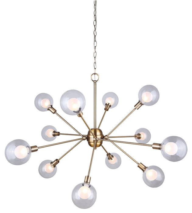 Canarm ICH683A12GD9 12 Light Chandelier, Gold