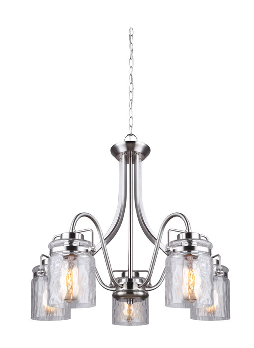 Canarm ICH707A05BN Five Light Chandelier, Metal