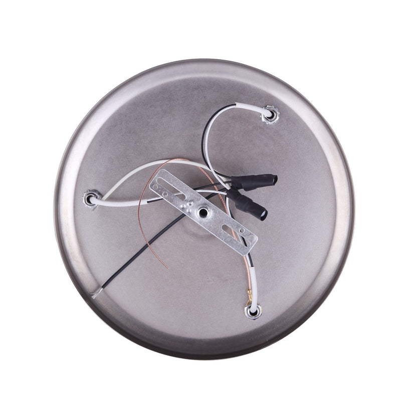 Canarm ICW356A03BPT10 One Light Ceiling Mount, Brushed Pewter