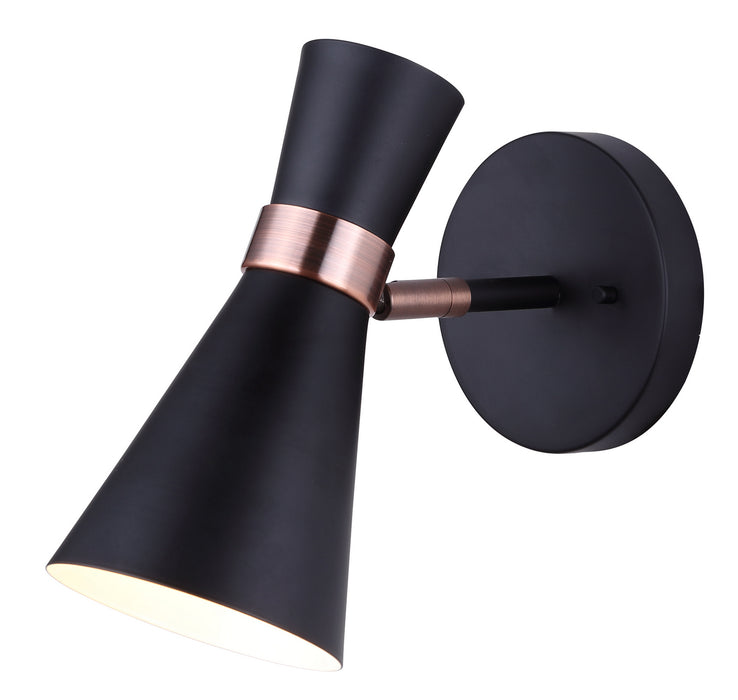 Canarm ICW668A01BKZ One Light Track Lighting, Bronze/Black