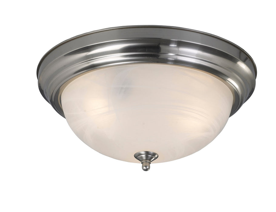 Canarm IFM411BN Two Light Flush Mount, Brushed Nickel