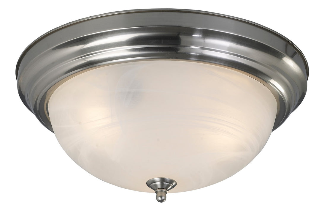 Canarm IFM413BN Two Light Flush Mount, Brushed Nickel