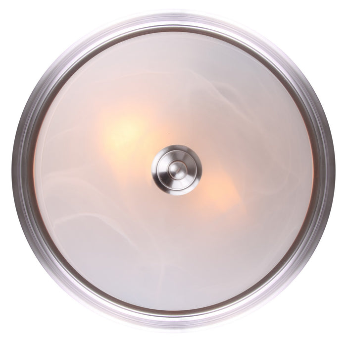 Canarm IFM413BN Two Light Flush Mount, Brushed Nickel