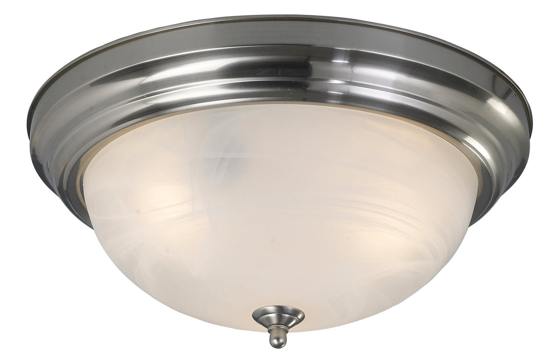 Canarm IFM413BN Two Light Flush Mount, Brushed Nickel