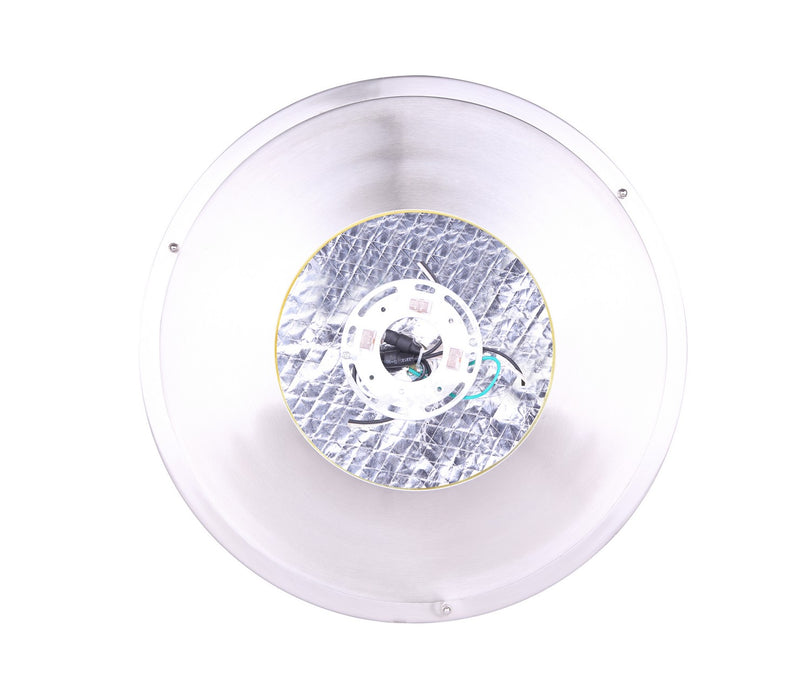 Canarm IFM677A15BN Three Light Flush Mount, Brushed Nickel