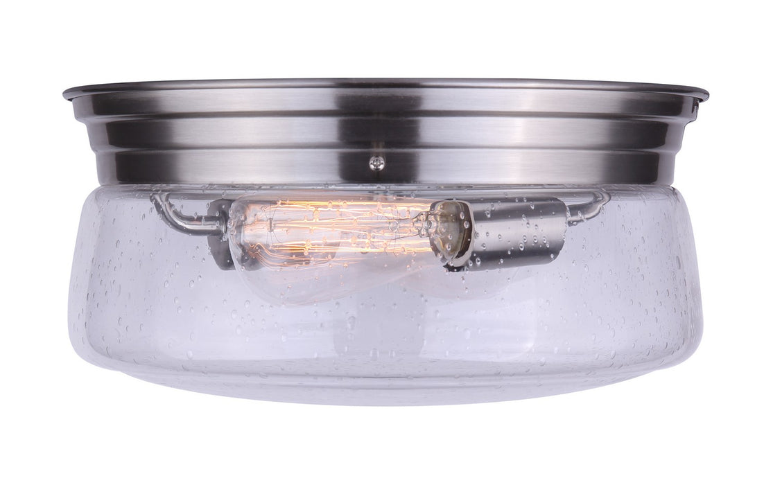 Canarm IFM679A12BN Two Light Flush Mount, Brushed Nickel