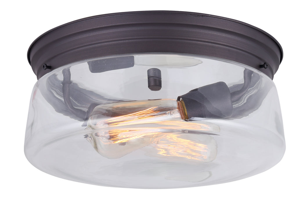 Canarm IFM679A12ORB Two Light Flush Mount, Oil Rubbed Bronze