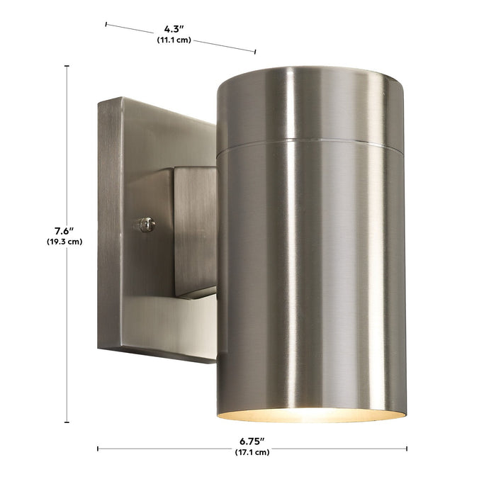 Canarm IOL211BN One Light Outdoor Downlight, Brushed Nickel