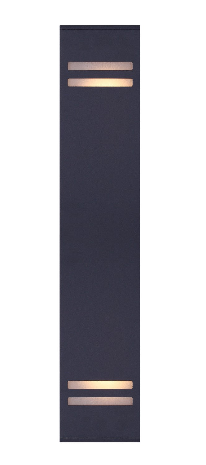 Canarm IOL309BK Two Light Outdoor Lantern, Black