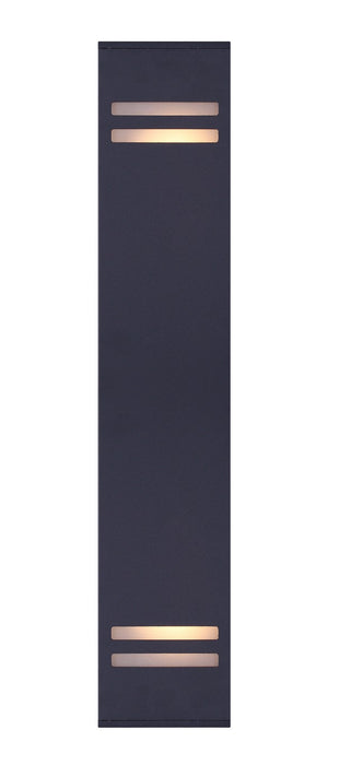 Canarm IOL309BK Two Light Outdoor Lantern, Black