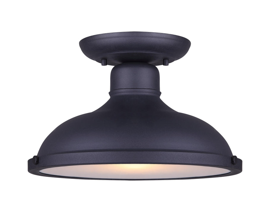 Canarm IOL360BK One Light Outdoor Lantern, Metal