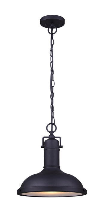 Canarm IOL361BK One Light Outdoor Lantern, Metal
